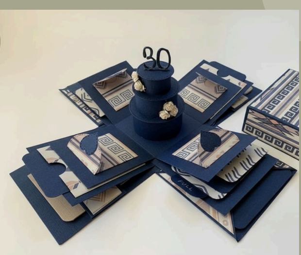 Custom Luxury Handmade Exploding Gift Box with Pop-Ups & Pull-Outs | Mini Ring/Jewelry Box Inside | Romantic Surprise Box for Proposal, Anniversary, Birthday & Special Occasions printing in India