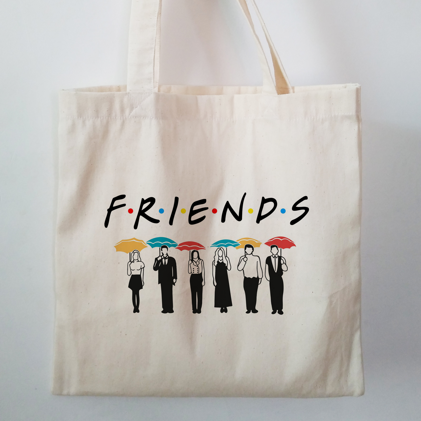 Custom Customized Cotton Tote Bag | Eco-Friendly | No Zip | Reusable Shopping Bag | DTF Printed print view 5