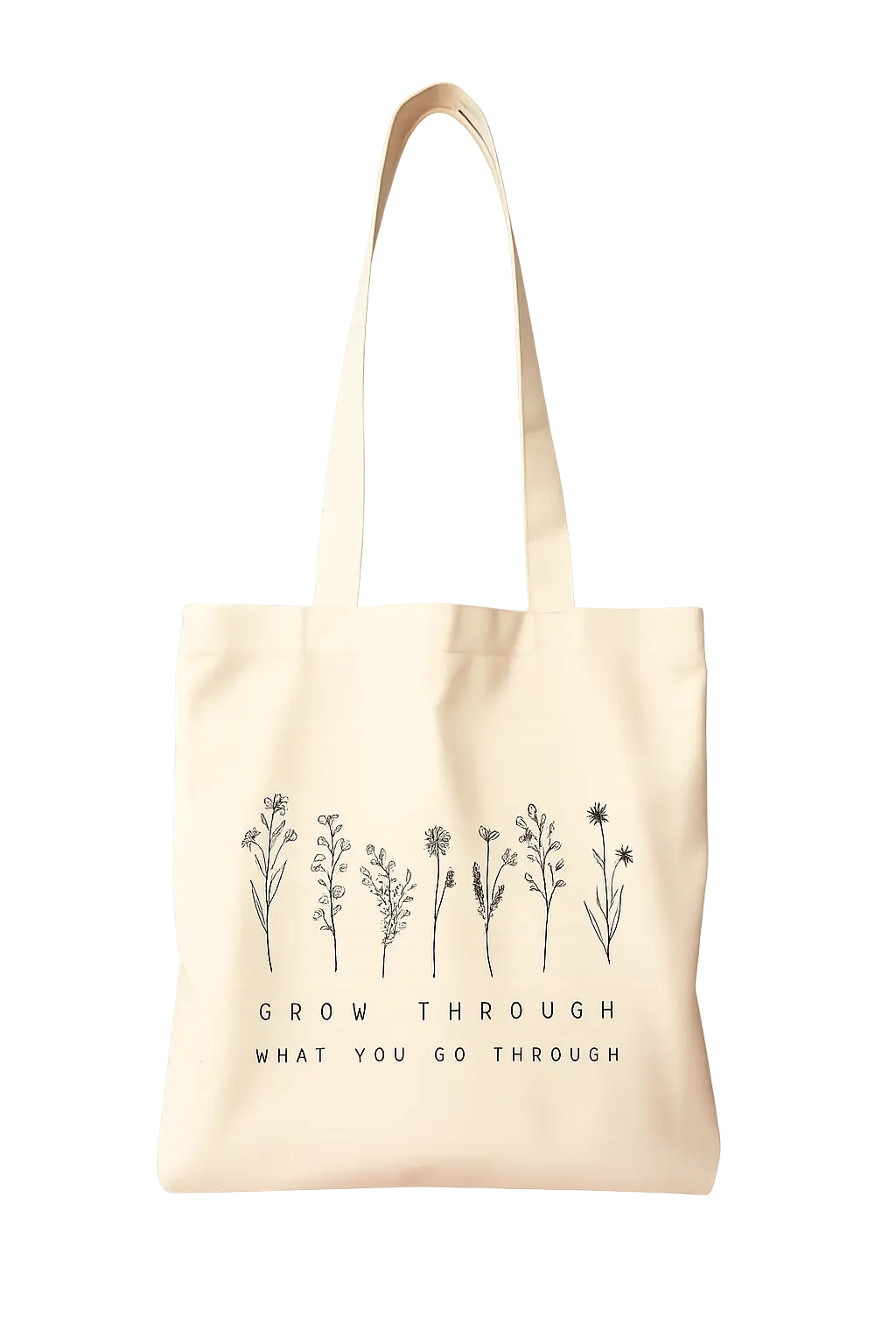Custom Customized Cotton Tote Bag | Eco-Friendly | No Zip | Reusable Shopping Bag | DTF Printed print view 3