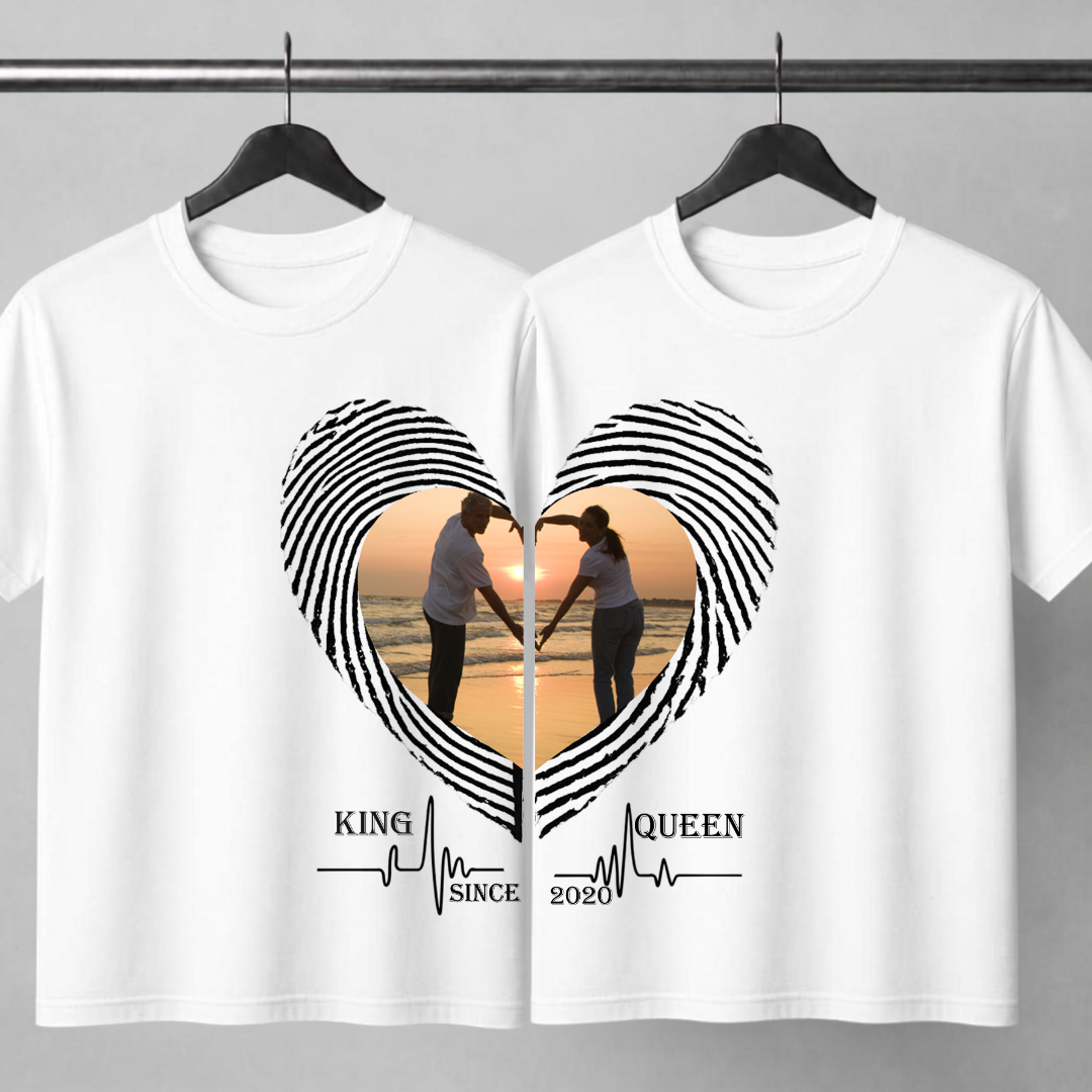 Custom Customized Cotton T-Shirt for Men & Women | Regular Fit | Half Sleeve | DTF Printed | Sizes S to XXXL print view 2