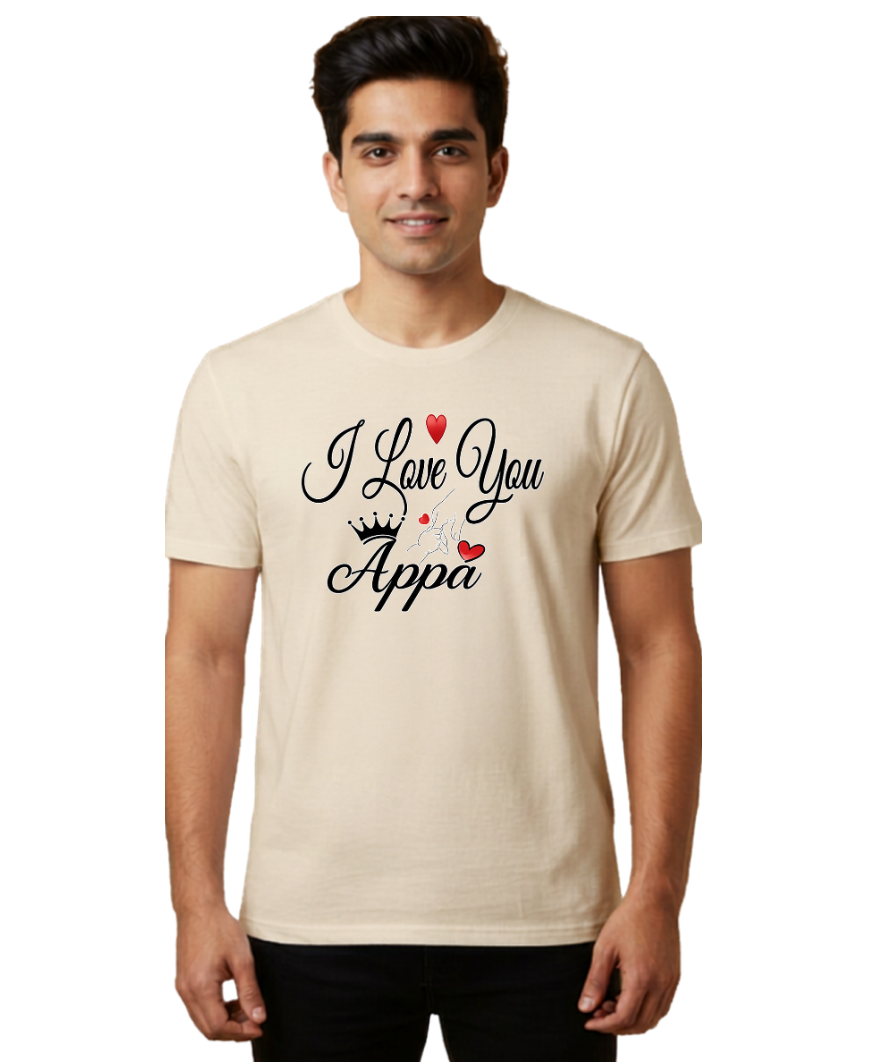 Custom Customized Cotton T-Shirt for Men & Women | Regular Fit | Half Sleeve | DTF Printed | Sizes S to XXXL print view 13