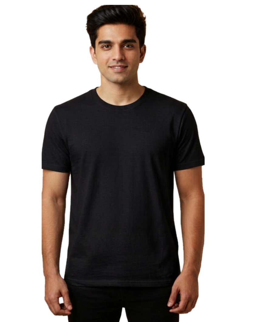 Custom Customized Cotton T-Shirt for Men & Women | Regular Fit | Half Sleeve | DTF Printed | Sizes S to XXXL print view 16